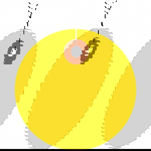 Blank Tag: Yellow, Vinyl